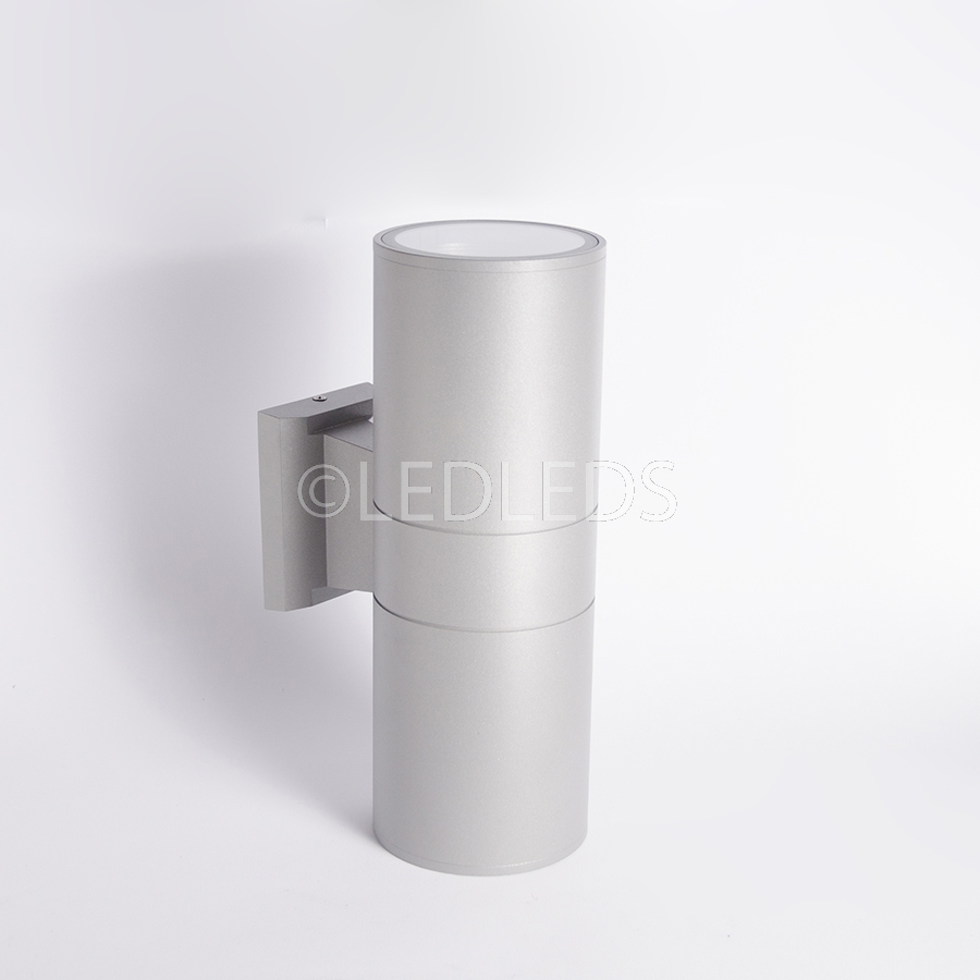 Faro applique moderno lampada parete faretto e27 led esterni  doppia emmisione