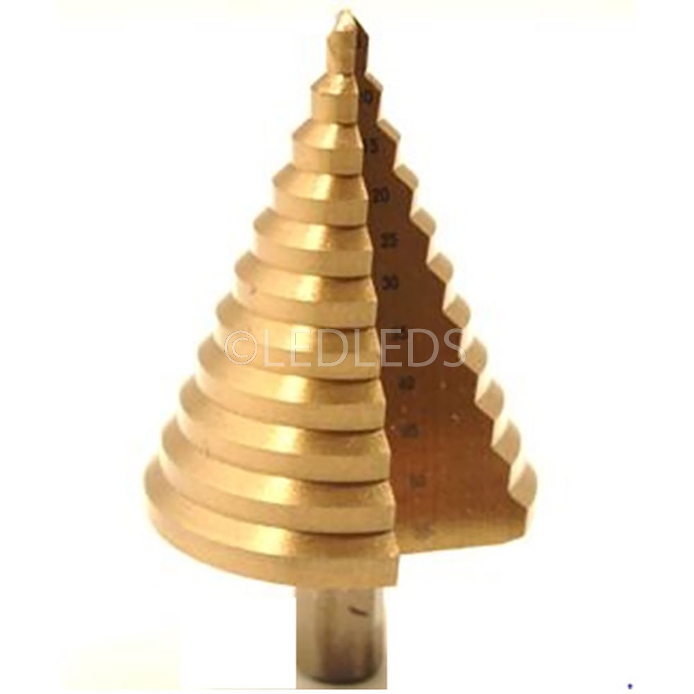 FRESA CONICA ALLARGAFORI GRADINO METALLO 6-55MM ALLARGAFORO SCALINI GRADINI HSS