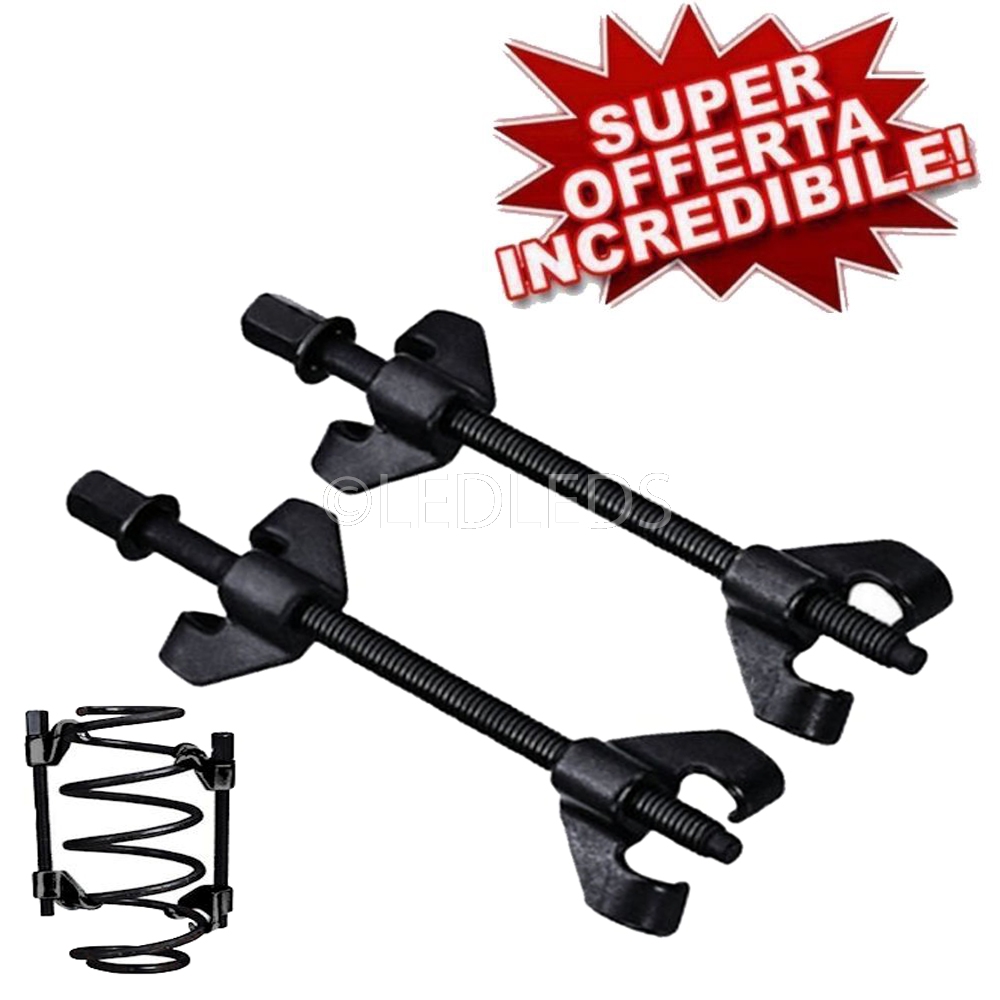 KIT COMPRESSORE MOLLE SMONTAGGIO AMMORTIZZATORI AUTO 37CM 370MM SMONTA COMPRIMI