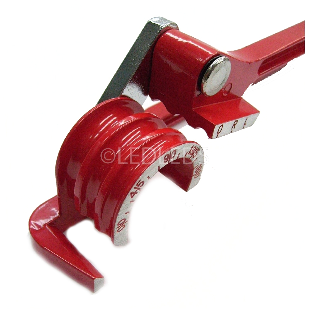 Piegatubi Rame 3 In 1 - Curvatubi Per Tubi 6/8/10mm Con Angolo 180°, In Alluminio E Ottone - Foto 6