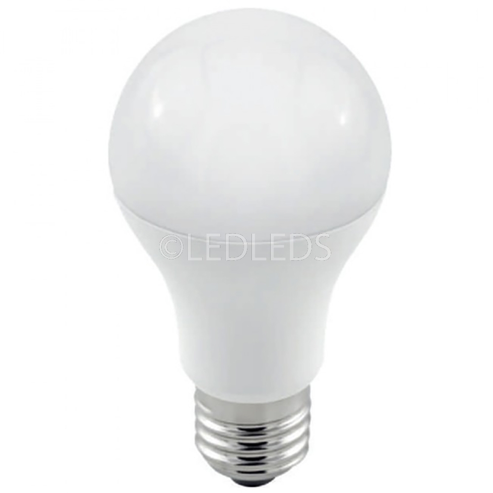 LAMPADA E27 LAMPADINA LED 9W Globo Luce biance fredda con Sensore Crepuscolare