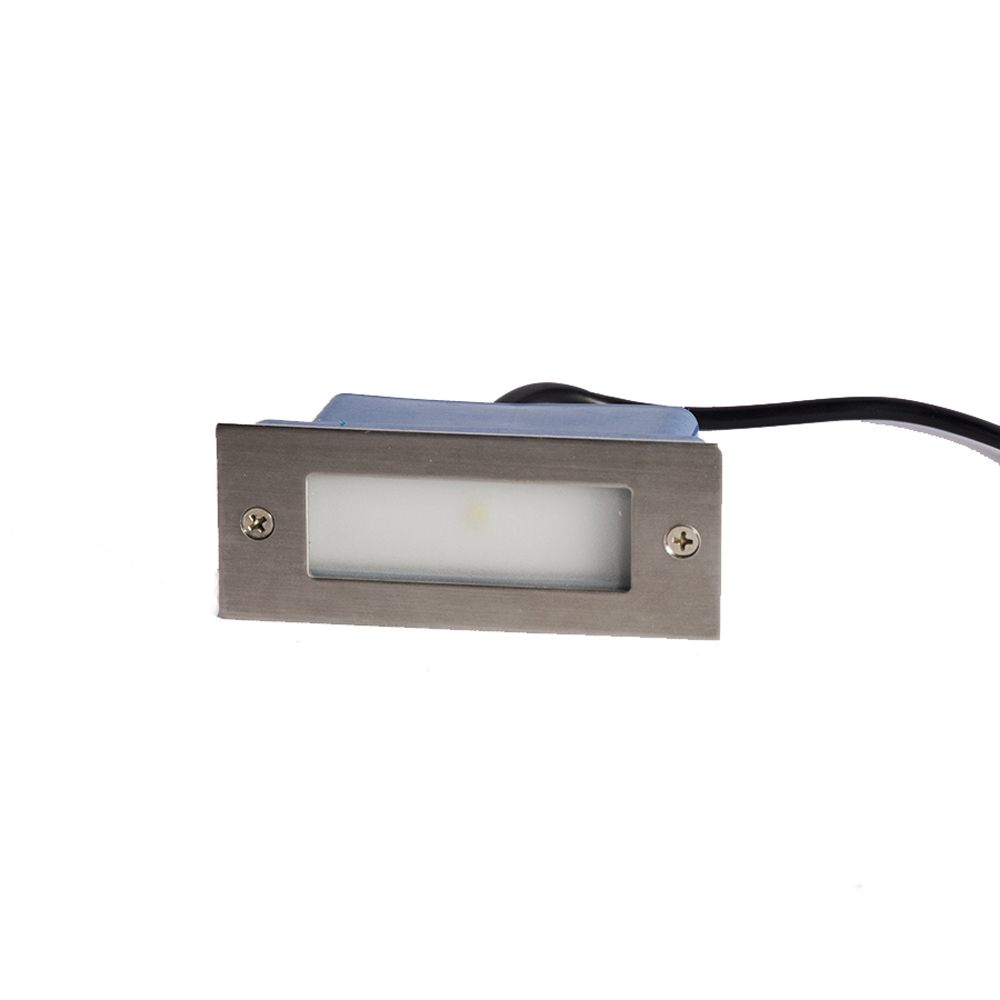 Segnapasso LED Da Incasso 3Watt 230V LUCE FREDDA - Foto 8