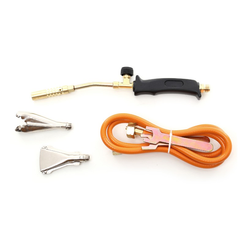 KIT CANNELLO TUBO GAS GPL BRASATURA SALDATURE PER TUBI BRUCIATORE 17 22 40MM