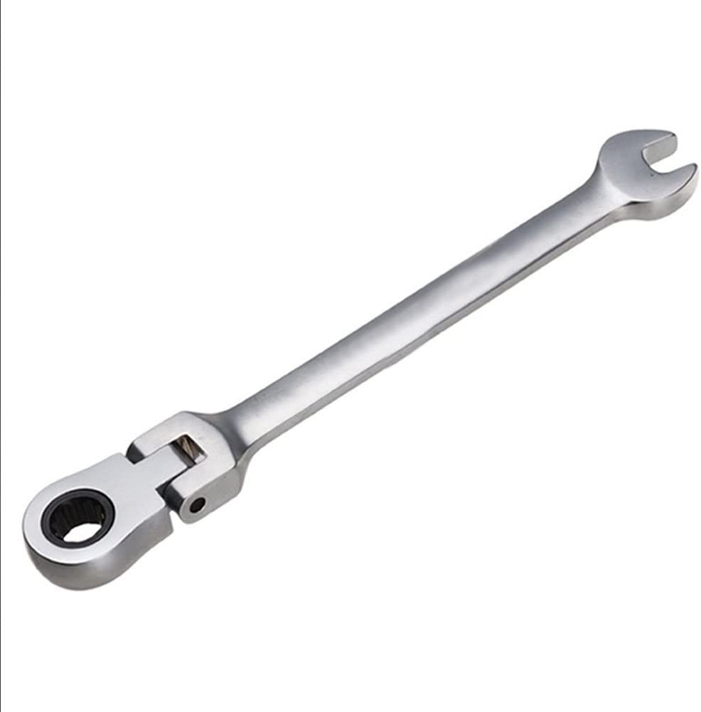 CHIAVE COMBINATA 14 MM 14mm A CRICCHETTO TESTA SNODO SNODABILE PIEGHEVOLE