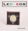 qudrato Faretto incasso segnapassi calpestabile carrabile MR16 led luce CALDA12V