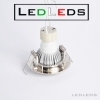 FARETTO INCASSO FISSO ACCIAIO INOX 3X1W LED GU10 RESA 35 W BIANCO FREDDO CALDA