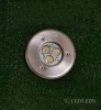 Faretto incasso segnapassi calpestabile carrabile mr16 12v led luce calda tondo