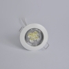FARETTO INCASSO FISSO BIANCO 5X1W LED GU10 5 RESA 50 WATT BIANCO FREDDO CALDA