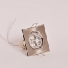 FARETTO INCASSO LED ACCIAIO SPAZZOLATO QUADRATO GU10 3 LED 3 WATT CALDA FREDDA