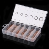 SET ASSORTIMENTO DI N 110 RONDELLE IN RAME DI VARIE MISURE