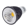 LAMPADA FARETTO LED GU10 7 WATT BIANCO CALDO 3300K CON MONO LED 220V COB 7W