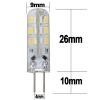 lampada led g4 lampadina led g 4 1,5w luce calda ultrapotente 12v