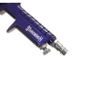 PISTOLA A SPRUZZO ARIA AEROGRAFO H.V.L.P. SERBATOIO A CADUTA 100ml ugello 1,0 mm