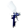 PISTOLA A SPRUZZO ARIA AEROGRAFO H.V.L.P. SERBATOIO A CADUTA 100ml ugello 1,0 mm