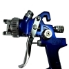 PISTOLA A SPRUZZO ARIA AEROGRAFO H.V.L.P. SERBATOIO A CADUTA 100ml ugello 1,0 mm