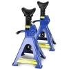 COPPIA CAVALLETTI 6 TONNELLATE FUORISTRADA AUTO ROULOTTE CAMION A CRICCHETTO 6T