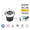 FARETTO INCASSO CALPESTABILE LED 5W IP66 DA ESTERNO LUCE CALDA 3200K CARRABILE