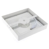 APPLIQUE PLAFONIERA FARETTO QUADRATO SOFFITTO A LED 12W 220V LUCE FREDDA 6400K