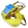 CINGHIA CON GANCI TENSIONE A CRICCHETTO CARICHI PESANTI 50MM 12 MT 5000 KG
