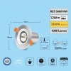 LAMPADA FARETTO DA INCASSO COB 12W LED ROTONDO ORIENTABILE LUCE CALDA 3200K