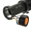 MINI TORCIA TATTICA MILITARE 500 LUMENS RICARICABILE CREE LED CON ZOOM TASCABILE