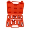 SET 11PZ DI CHIAVI BUSSOLA PER TAPPI SCARICO OLIO TRIANGOLO ESAGONALE QUADRATO