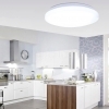Lampada plafoniera da soffitto parete Bianca 18W LED Luce Bianco naturale 4000K
