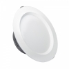 FARETTO LED PANNELLO INCASSO ROTONDO 12W FORO 8,9 CM LUCE FREDDA 6400K 220V