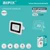 AIPIY FARO LED ESTERNO 10W RESA 100W LUCE FREDDA 6500K ALTA LUMINOSITA IP66