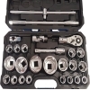 CHIAVI BUSSOLA GRANDI 3/4 26 PZ 21-65MM CRICCHETTO CON LEVA CAMION TRATTORE