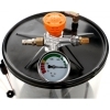 ASPIRATORE RECUPERATORE MOTORE PNEUMATICO OLIO ESAUSTO CAPACITA\' 80 LITRI