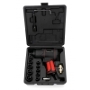 AVVITATORE PNEUMATICO ARIA PISTOLA 1/2\" 1200Nm SVITABULLONI CON BUSSOLE 17PZ