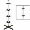 Asta Porta Pneumatici a 4 Livelli Altezza 110 cm Barra Gomme Auto All Ride