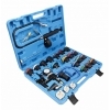 SET TESTER DI PRESSIONE PROVA RADIATORE KIT 28 PEZZI TEST PROFESSIONALE OFFICINE