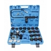 SET TESTER DI PRESSIONE PROVA RADIATORE KIT 28 PEZZI TEST PROFESSIONALE OFFICINE