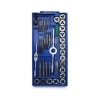KIT FILIERA 40 PEZZI PZ CASSETTA FILIERE MASCHI E FEMMINE