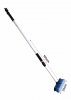 SPAZZOLA LAVAGGIO AUTO CAMPER FURGONE 170CM INTERRUTTORE SPAZZOLONE TELESCOPICO