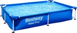 Piscina Bestway 56401 Fuori Terra Steel Pro Rettangolare, 221x150x43 cm 1200 L
