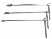 SET 3 CHIAVE A T SNODATA SNODO ATTACCO A BUSSOLA 1/2 3/8 1/4" BUSSOLOTTI BUSSOLE