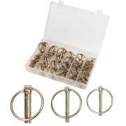 ASSORTIMENTO 50 SPINE SPINA A SCATTO COPPIGLIE FERMI PERNI SPINOTTI MM 5-6-8-11