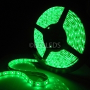 300 LED 3528 STRIP STRISCIA 5m 220V BIANCO LUCE VERDE ALIMENTATORE IMPERMEABILE