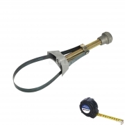 CHIAVE IN ACCIAIO UNIVERSALE PER FILTRO OLIO AUTO MOTO FURGONE A NASTRO 105MM
