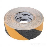 NASTRO ADESIVO ANTISCIVOLO ANTISDRUCCIOLO ROTOLO 50 MM X 18 METRI GIALLO NERO