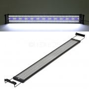 LAMPADA PLAFONIERA 30CM 33 LED 30-45CM ACQUARIO LUCE BIANCA BLU PESCI PIANTE