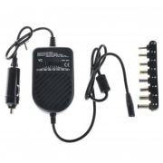 CARICA BATTERIE ALIMENTATORE UNIVERSALE 80 WATT DA AUTO PC NOTEBOOK