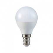 LAMPADA LAMPADINA LED E14 PALLINA SFERA 4W  V-TAC LUCE CALDA 3000K MINI GLOBO