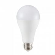 LAMPADA LAMPADINA LED E27 BULBO SFERA 15W RESA 100 WATT V-TAC LUCE CALDA 2700K