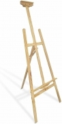 TREPPIEDE CAVALLETTO PITTORE H 150 CM IN LEGNO DOPPIA REGOLAZIONE PITTURA QUADRO