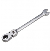CHIAVE COMBINATA 17 MM 17mm A CRICCHETTO TESTA SNODO SNODABILE PIEGHEVOLE