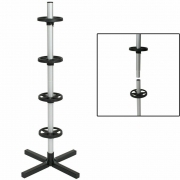 Asta Porta Pneumatici a 4 Livelli Altezza 110 cm Barra Gomme Auto All Ride